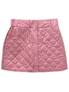 Kids Logo Patch Padded Skirt 8Y 10Y Light Pink 2D00002 788K1 527 - MONCLER - BALAAN 2