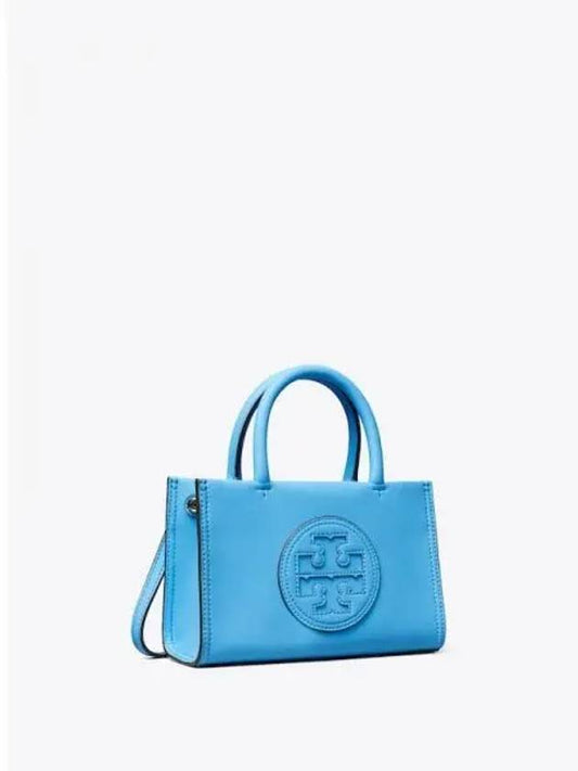 Ella Bio Mini Women s Tote Bag Shoulder Blue Azur Domestic Product - TORY BURCH - BALAAN 1