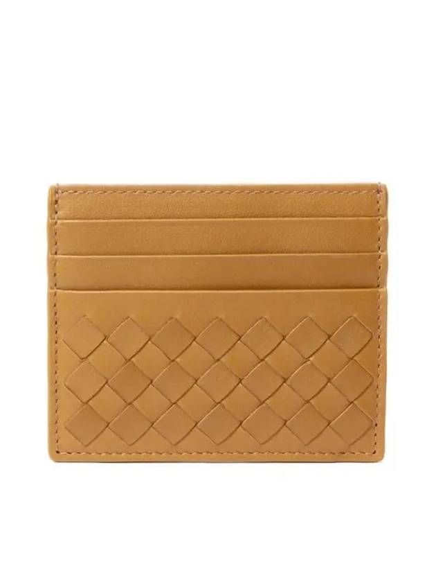 Intrecciato Card Wallet Camel - BOTTEGA VENETA - BALAAN 1