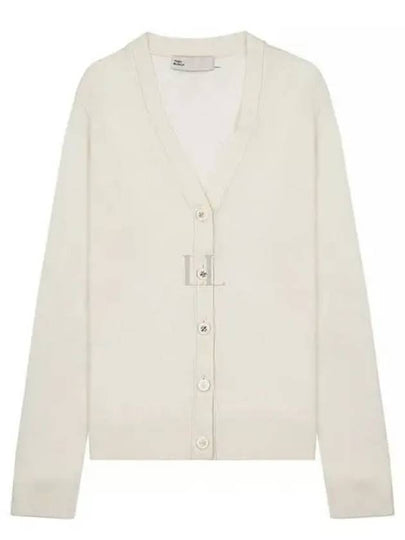 Simone Knit Cardigan Ivory - TORY BURCH - BALAAN 2