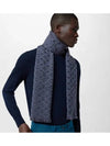 Monogram Classic Scarf Navy - LOUIS VUITTON - BALAAN 2