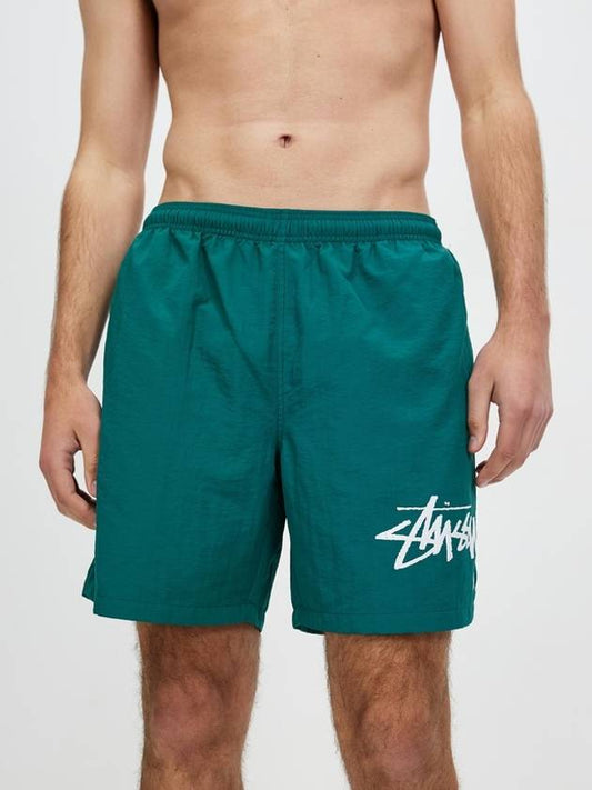 Big Stock Water Shorts Green - STUSSY - BALAAN 2