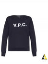 VPC Logo Sweatshirt Navy - A.P.C. - BALAAN 2