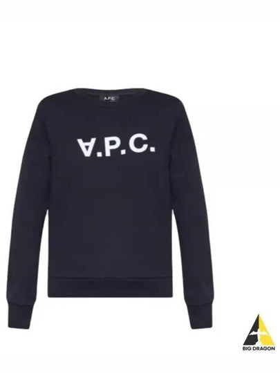 VPC Logo Sweatshirt Navy - A.P.C. - BALAAN 2