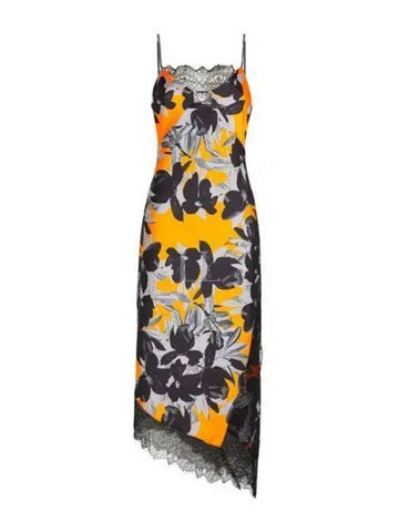 Eldia Alessandra Women s Sleeveless Long Dress WD046Y CITRUS ORANGE - ALLSAINTS - BALAAN 1