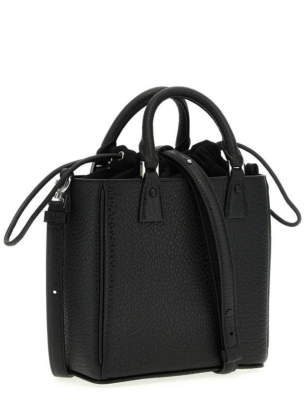 5AC Vertical Tote Bag Black - MAISON MARGIELA - BALAAN 3