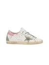 Superstar White Pink Heel Tab Sneakers - GOLDEN GOOSE - BALAAN 4