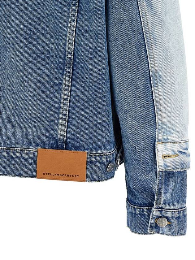 Stella McCartney Layered Denim Jacket - STELLA MCCARTNEY - BALAAN 4