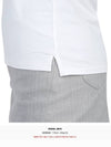 Women's Pleated Collar Sleeveless PK Shirt White - G/FORE - BALAAN 10