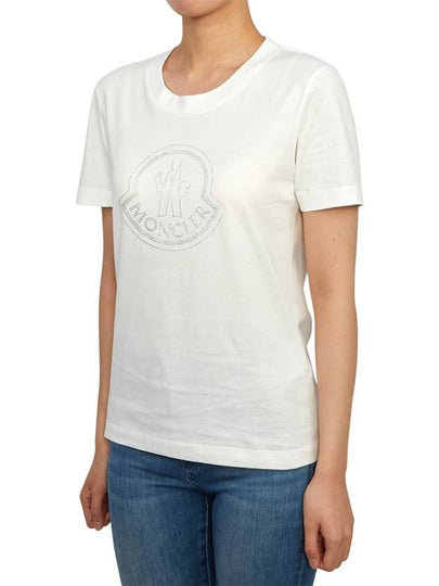 Women s short sleeve t shirt 8C00017 829FB 033 - MONCLER - BALAAN 2