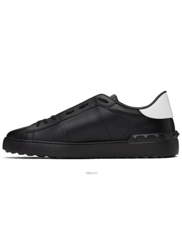 open low top sneakers black - VALENTINO - BALAAN 5