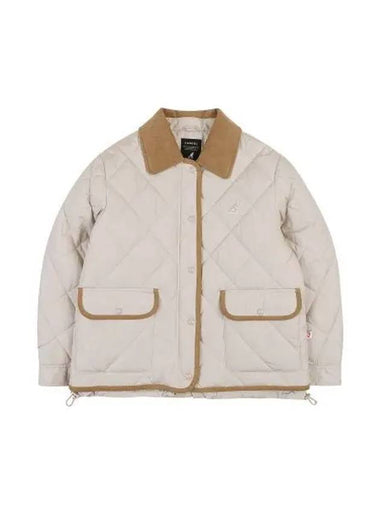 Women s Primaloft Quilted Jacket 8547 Beige - KANGOL - BALAAN 1