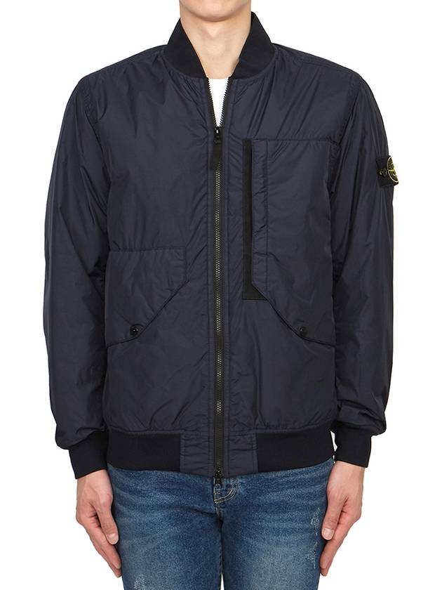 Garment Dyed Crinkle Reps Jacket Navy - STONE ISLAND - BALAAN 3