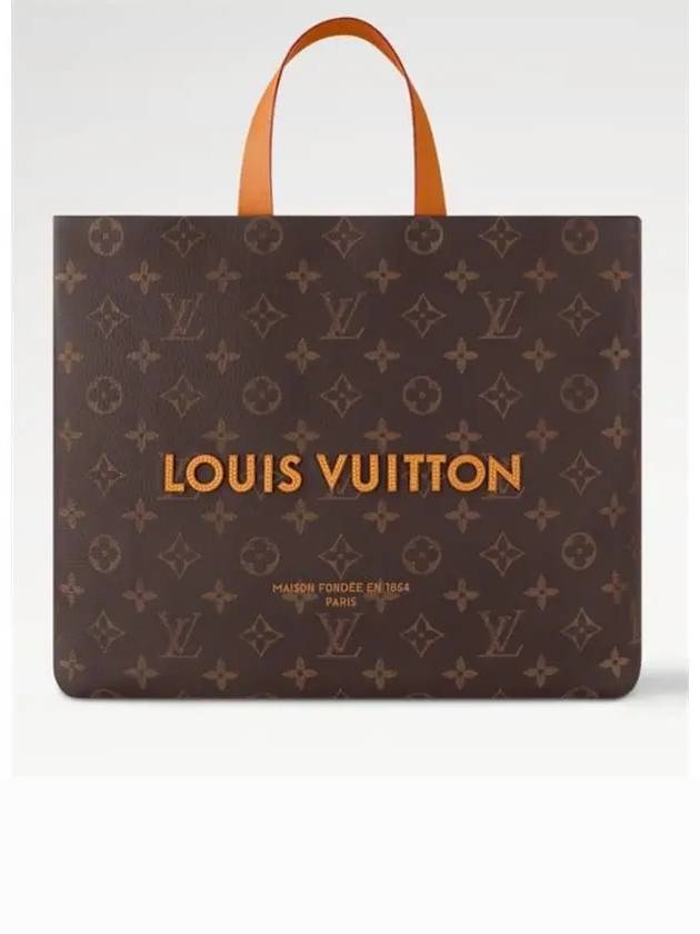 Shopper MM Monogram Tote Bag Brown - LOUIS VUITTON - BALAAN 2