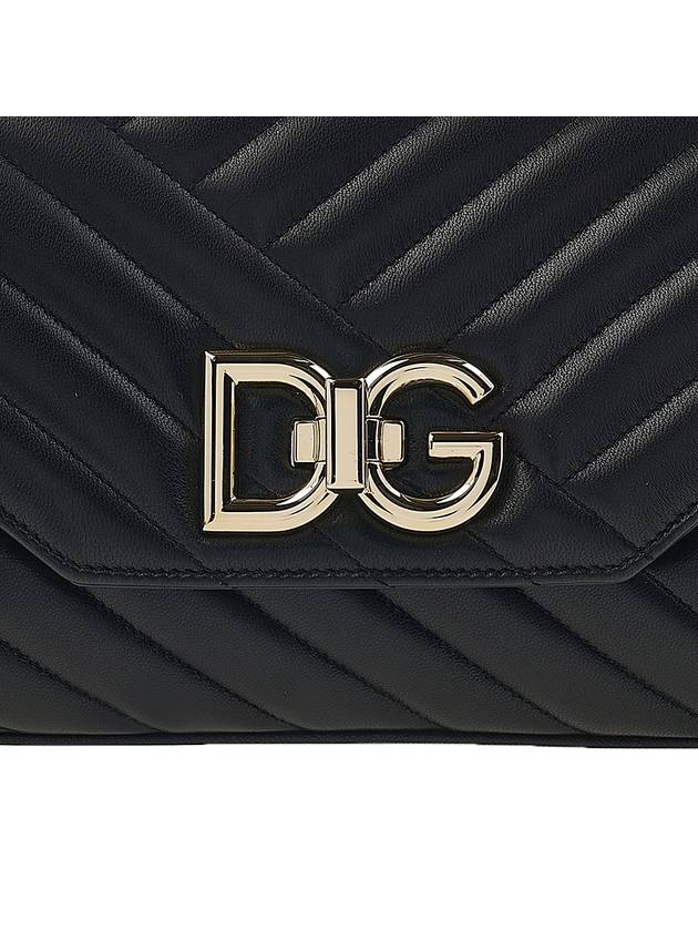 DG Logo Shoulder Bag Black - DOLCE&GABBANA - BALAAN 7