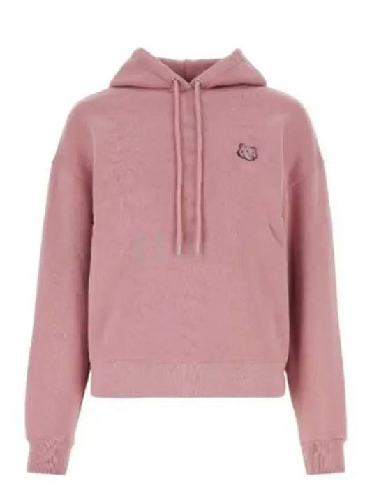 Bold Fox Head Patch Comfort Hoodie Pink - MAISON KITSUNE - BALAAN 2