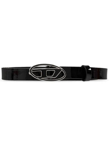 B 1DR patent leather belt X09895PR271 - DIESEL - BALAAN 1