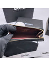 Classic zipper card wallet black caviar CC logo gold AP3179 - CHANEL - BALAAN 10