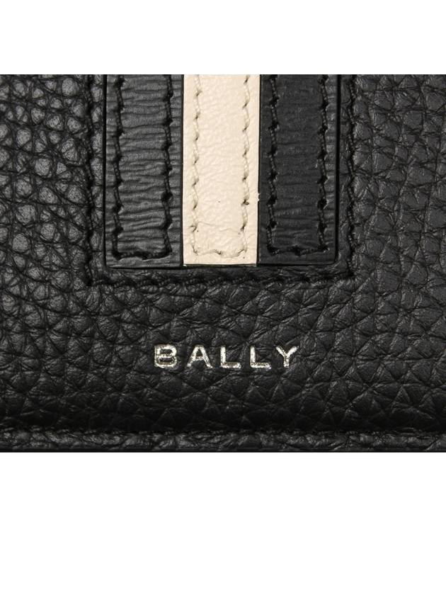 Long Wallet RBN CONT ZIP U901P BLACK Men's Long Wallet - BALLY - BALAAN 7