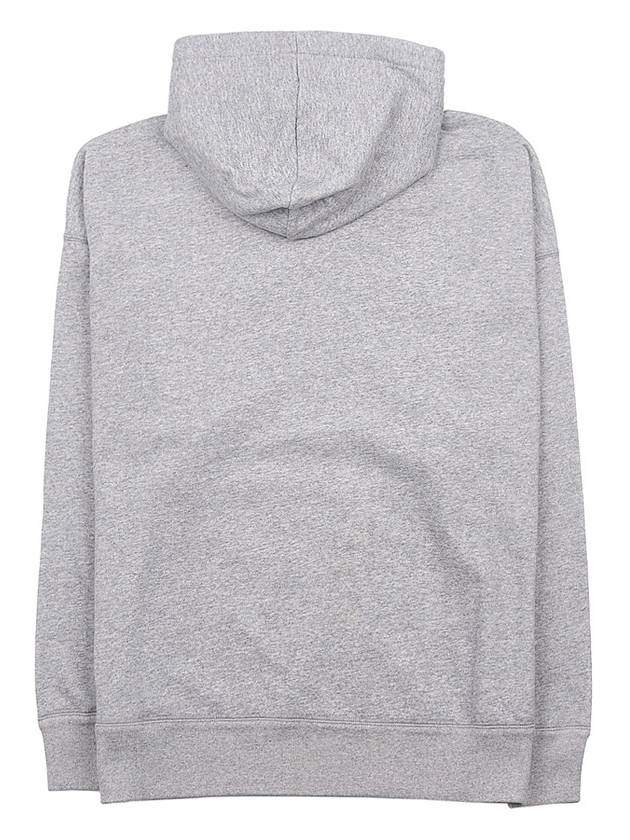 Miley Logo Print Hoodie Grey - ISABEL MARANT - BALAAN 3