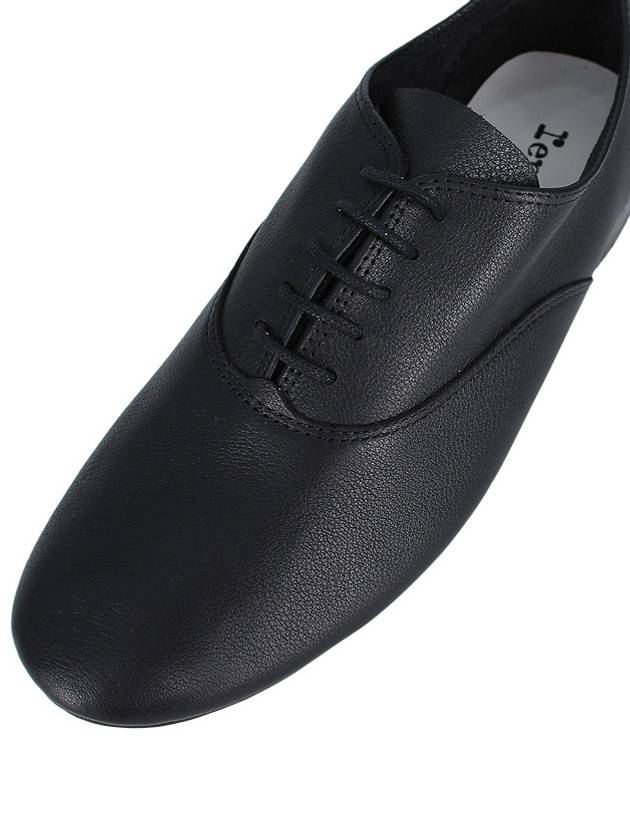 Women's Zizi Matte Leather Oxford Black - REPETTO - BALAAN 8