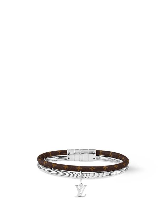 Monogram Swirl Bracelet Brown - LOUIS VUITTON - BALAAN 1