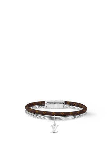 Monogram Swirl Bracelet Brown - LOUIS VUITTON - BALAAN 1