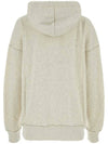 Mansell Logo Hoodie Top Ecru - ISABEL MARANT - BALAAN 3