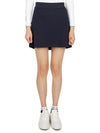 Women's Amelie Mid Golf Skirt Navy - J.LINDEBERG - BALAAN 2