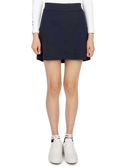 Women's Amelie Mid Golf Skirt Navy - J.LINDEBERG - BALAAN 2