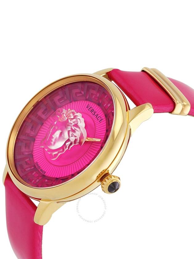 Open Box - Versace Medusa Alchemy Quartz Pink Dial Ladies Watch VE6F00323 - VERSACE - BALAAN 2