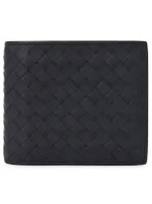 Men's Intrecciato Half Wallet Brown - BOTTEGA VENETA - BALAAN 2