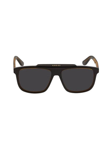 Eyewear D-frame Acetate Sunglasses Black - GUCCI - BALAAN 1