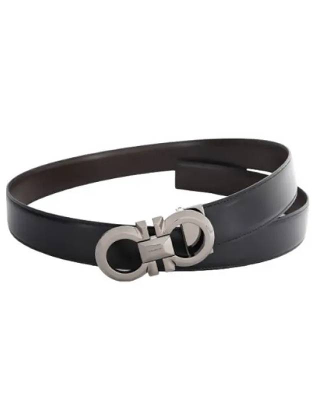 Ferragamo Gancini Reversible Belt Men s Waistband - SALVATORE FERRAGAMO - BALAAN 1