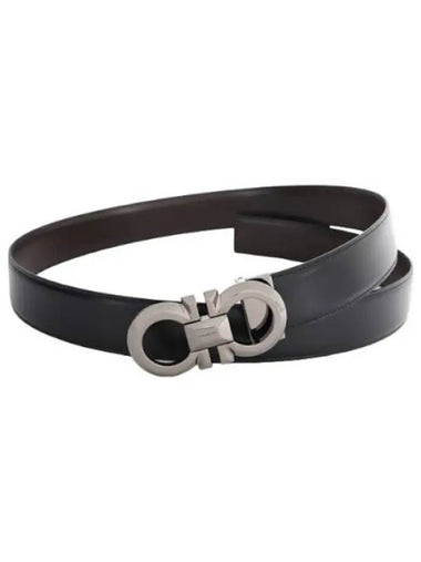 Ferragamo Gancini reversible belt - SALVATORE FERRAGAMO - BALAAN 1