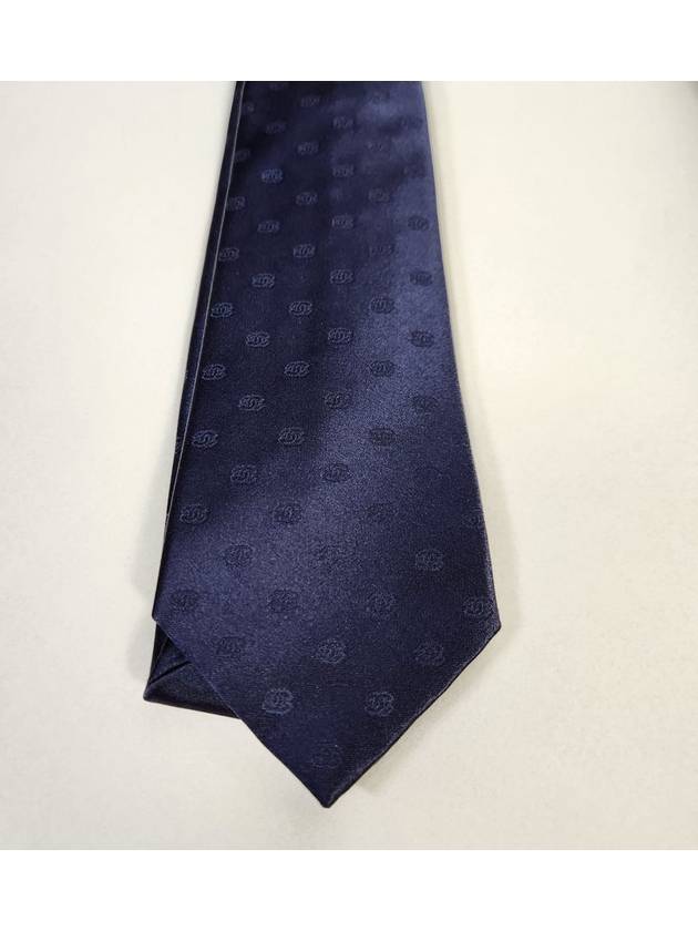 Classic Tie CC Logo Silk Navy Gift AAA134 - CHANEL - BALAAN 9