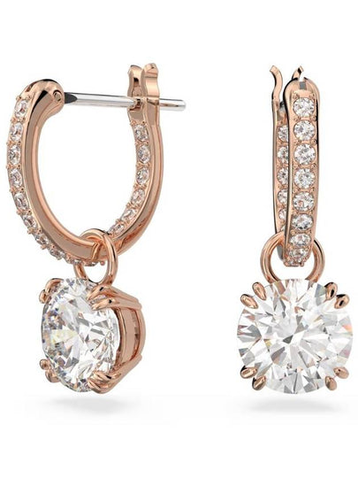 Stilla Constella Drop Earrings Rose Gold - SWAROVSKI - BALAAN 2