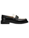 Boy Brushed Calfskin Loafer White Black - DIOR - BALAAN 1