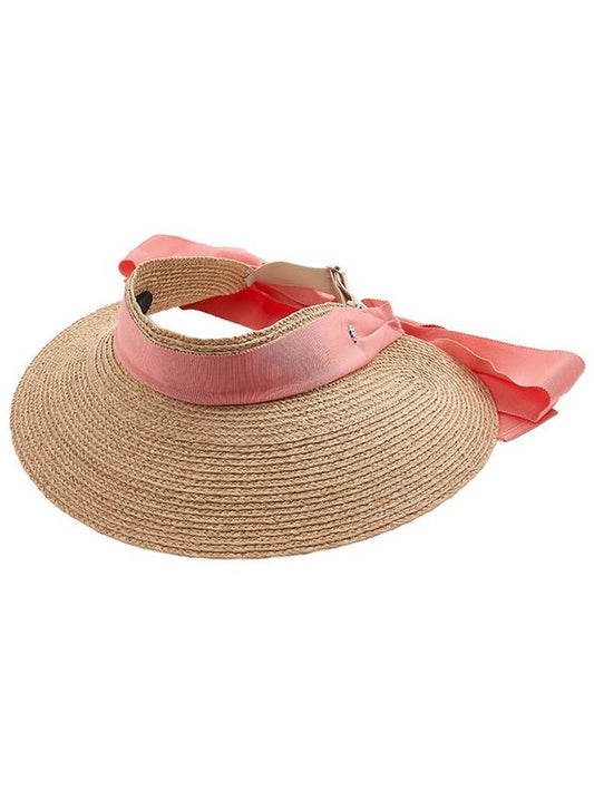 Women s Savannah Visor Hat HAT51251 NATURAL POMELO - HELEN KAMINSKI - BALAAN 1