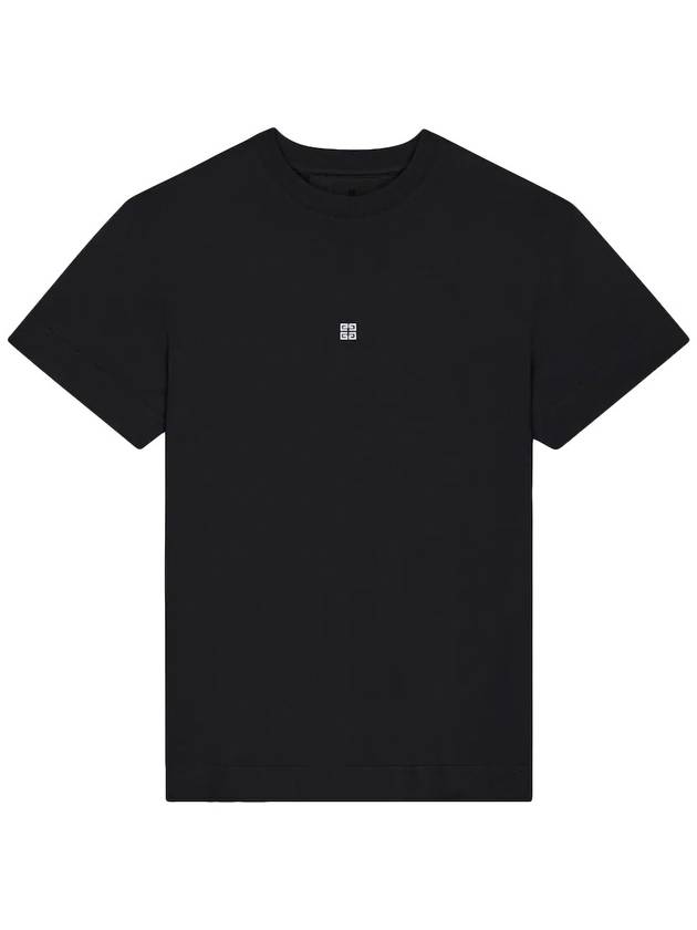 Givenchy Slim Fit T-Shirt With `4G` Detail - GIVENCHY - BALAAN 1