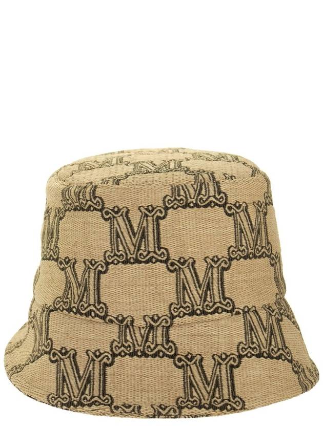 pattern bucket hat beige - MAX MARA - BALAAN 2