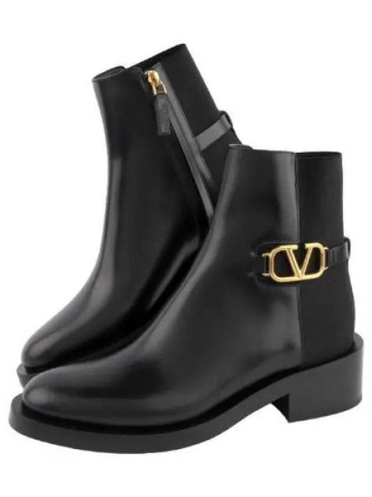 logo signature ankle boots women - VALENTINO - BALAAN 1