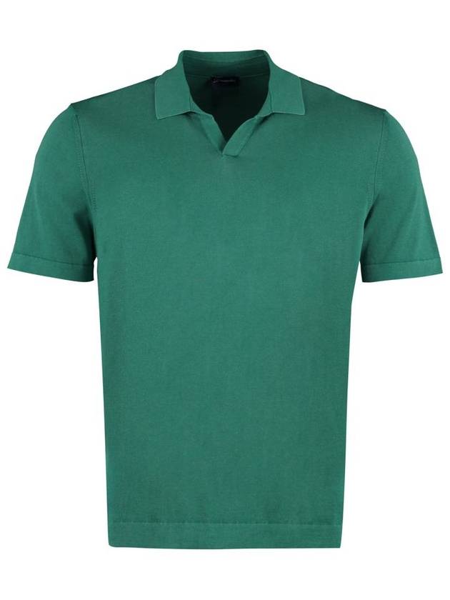 Drumohr Cotton Polo Shirt - DRUMOHR - BALAAN 1