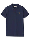 81511 560 Ovik Polo Shirt Navy Men's Short Sleeve Tee - FJALL RAVEN - BALAAN 2