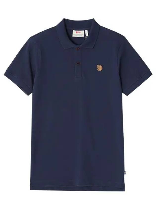 Men's OVIK Polo Shirt Navy - FJALL RAVEN - BALAAN 3