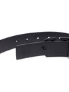 V Logo Signature 30MM Leather Belt Black - VALENTINO - BALAAN 7