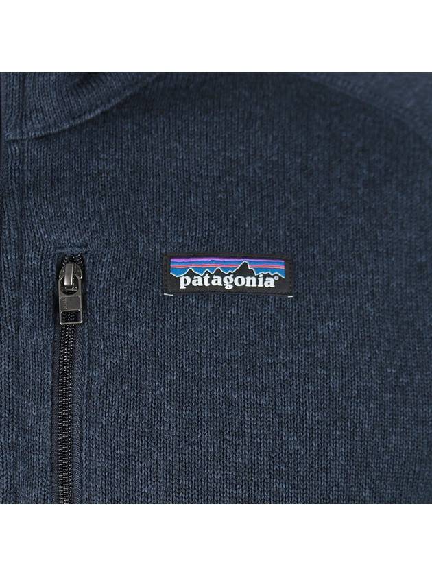 Men's Better Sweater Quater Zip Fleece Jacket Navy - PATAGONIA - BALAAN 6