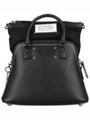 5AC Logo Patch Mini Tote Bag Black - MAISON MARGIELA - BALAAN 4