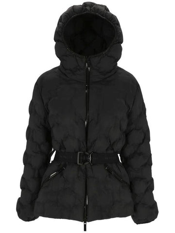 Women s Adonis short down hooded zip up black - MONCLER - BALAAN 1