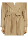 Bdanton Virgin Wool Single Coat Camel - MAX MARA - BALAAN 11